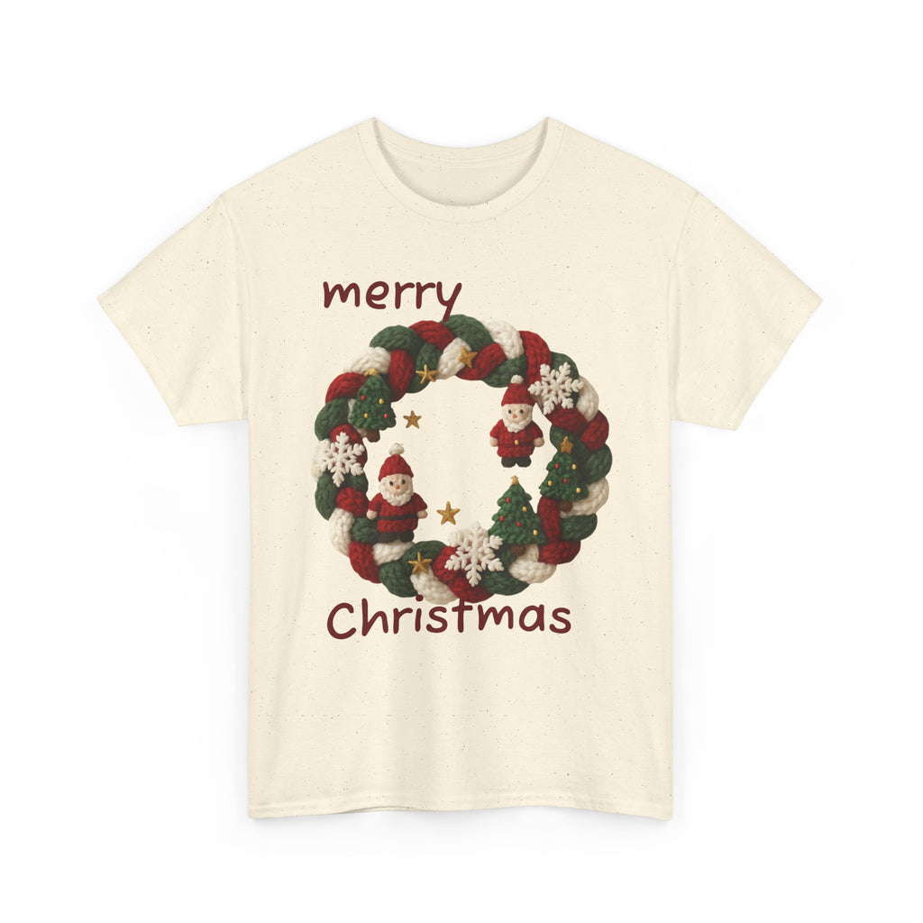 Unisex Heavy Cotton Tee, T-shirt, Christmas T-shirt