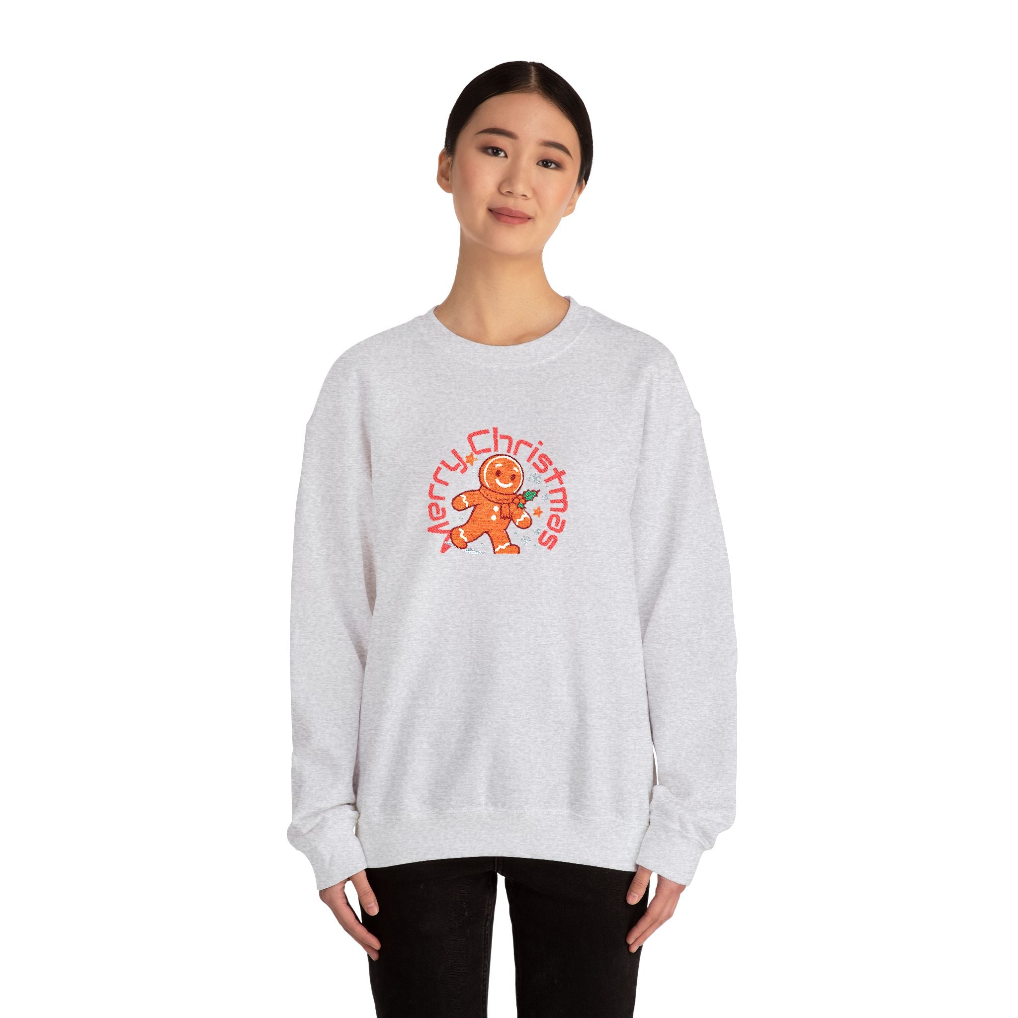 Merry Christmas Crewneck Sweatshirt, Cozy Holiday Apparel, Unisex Sweatshirt, Gift for Him/Her, Festive Winter Clothing