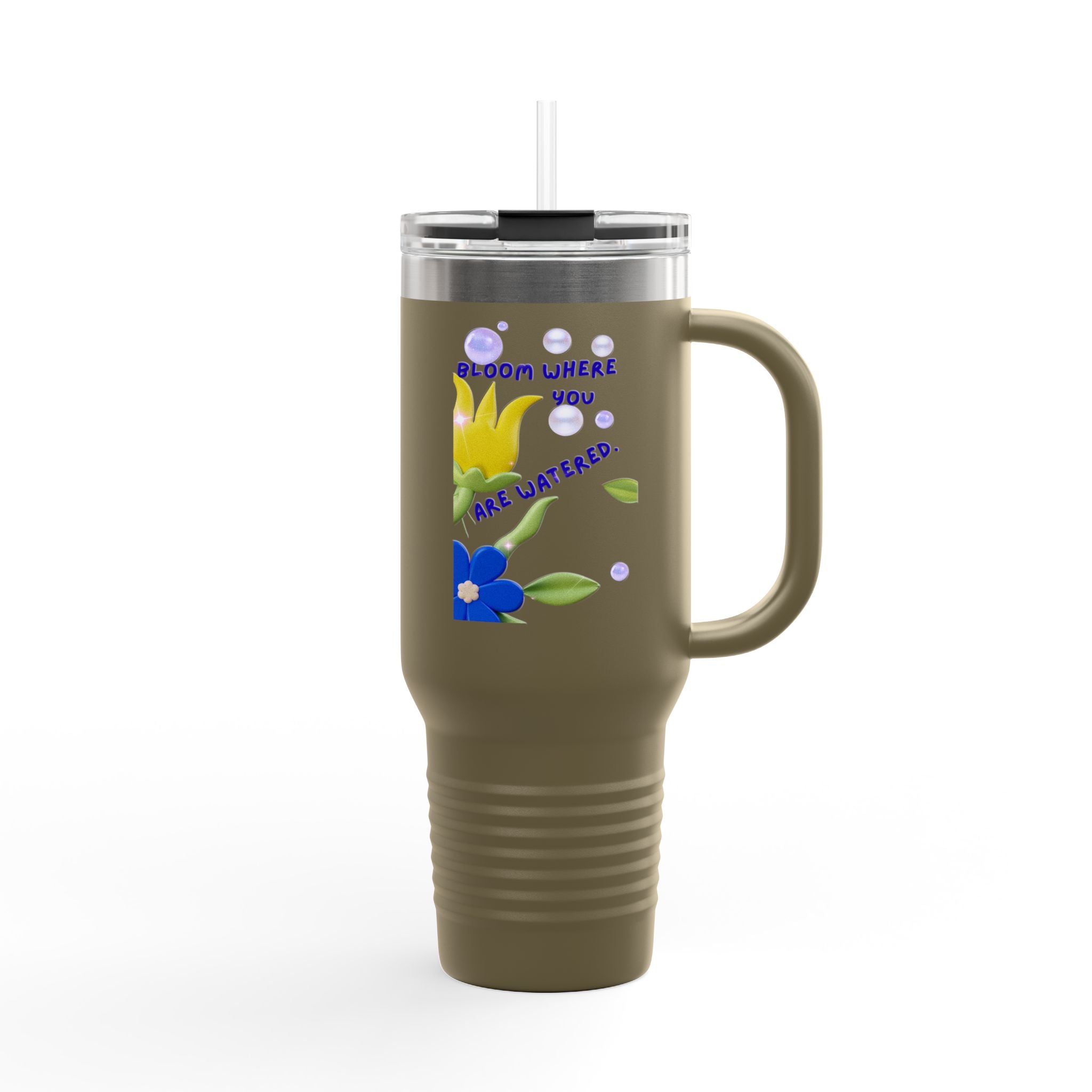Insulated Travel Mug with Eco-Friendly Design, 40oz, Great for Coffee Lovers, Personalized Gifts, Outdoor Adventures, Perfect for Road