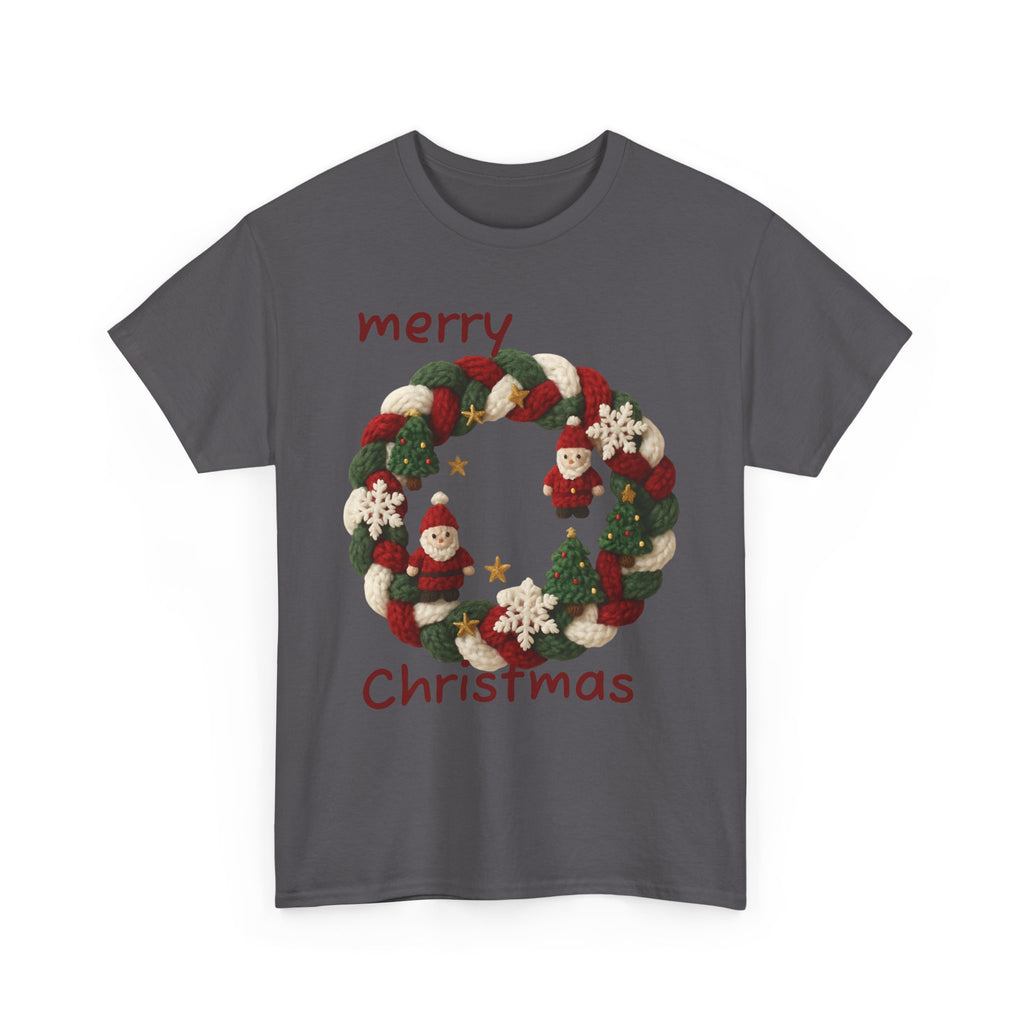 Unisex Heavy Cotton Tee, T-shirt, Christmas T-shirt