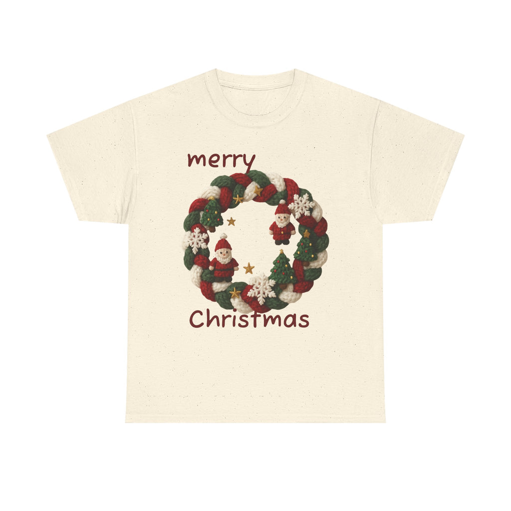 Unisex Heavy Cotton Tee, T-shirt, Christmas T-shirt