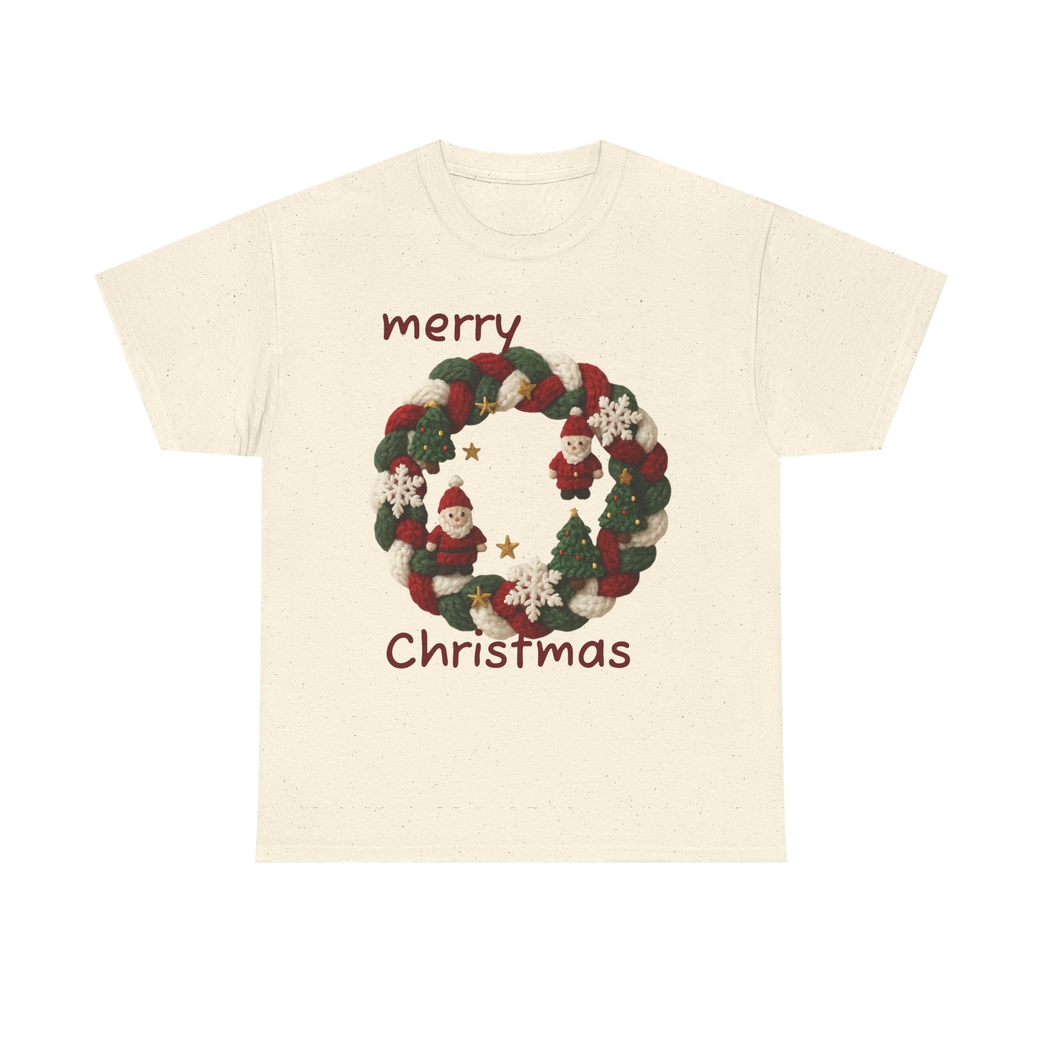 Unisex Heavy Cotton Tee, T-shirt, Christmas T-shirt