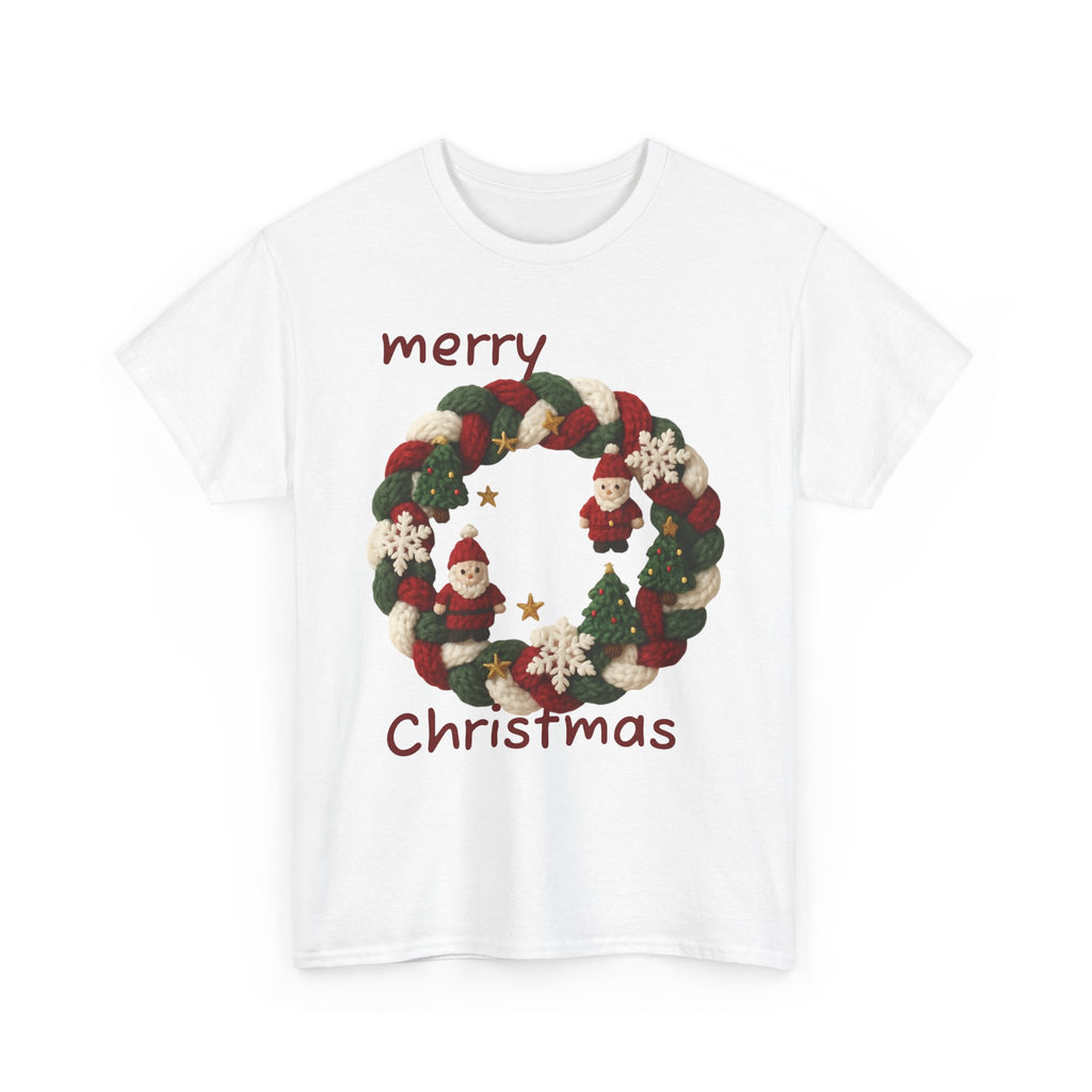 Unisex Heavy Cotton Tee, T-shirt, Christmas T-shirt