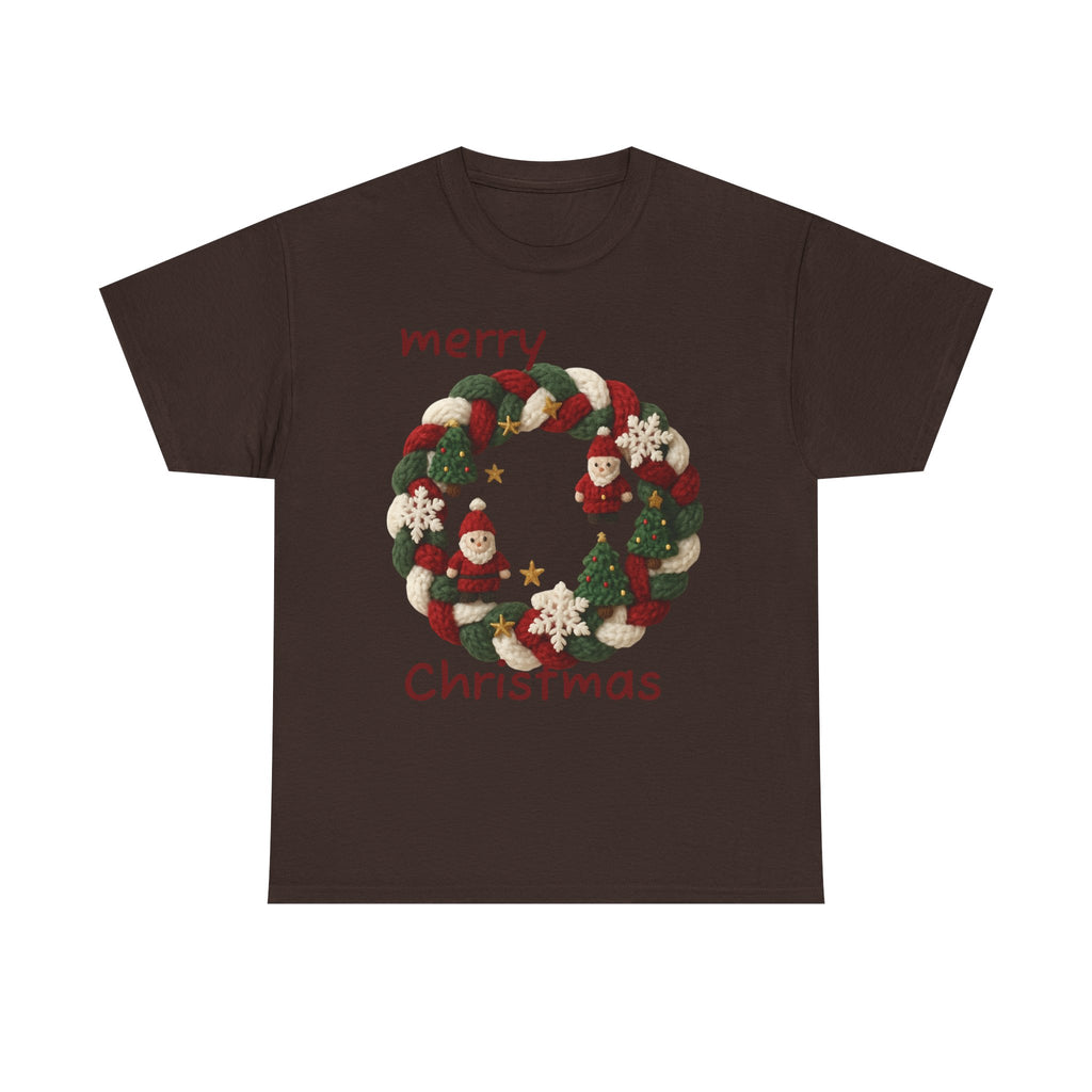 Unisex Heavy Cotton Tee, T-shirt, Christmas T-shirt