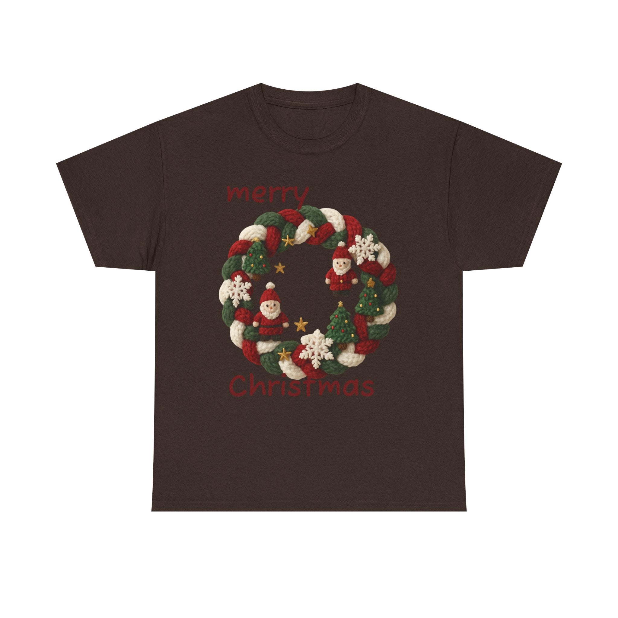 Unisex Heavy Cotton Tee, T-shirt, Christmas T-shirt