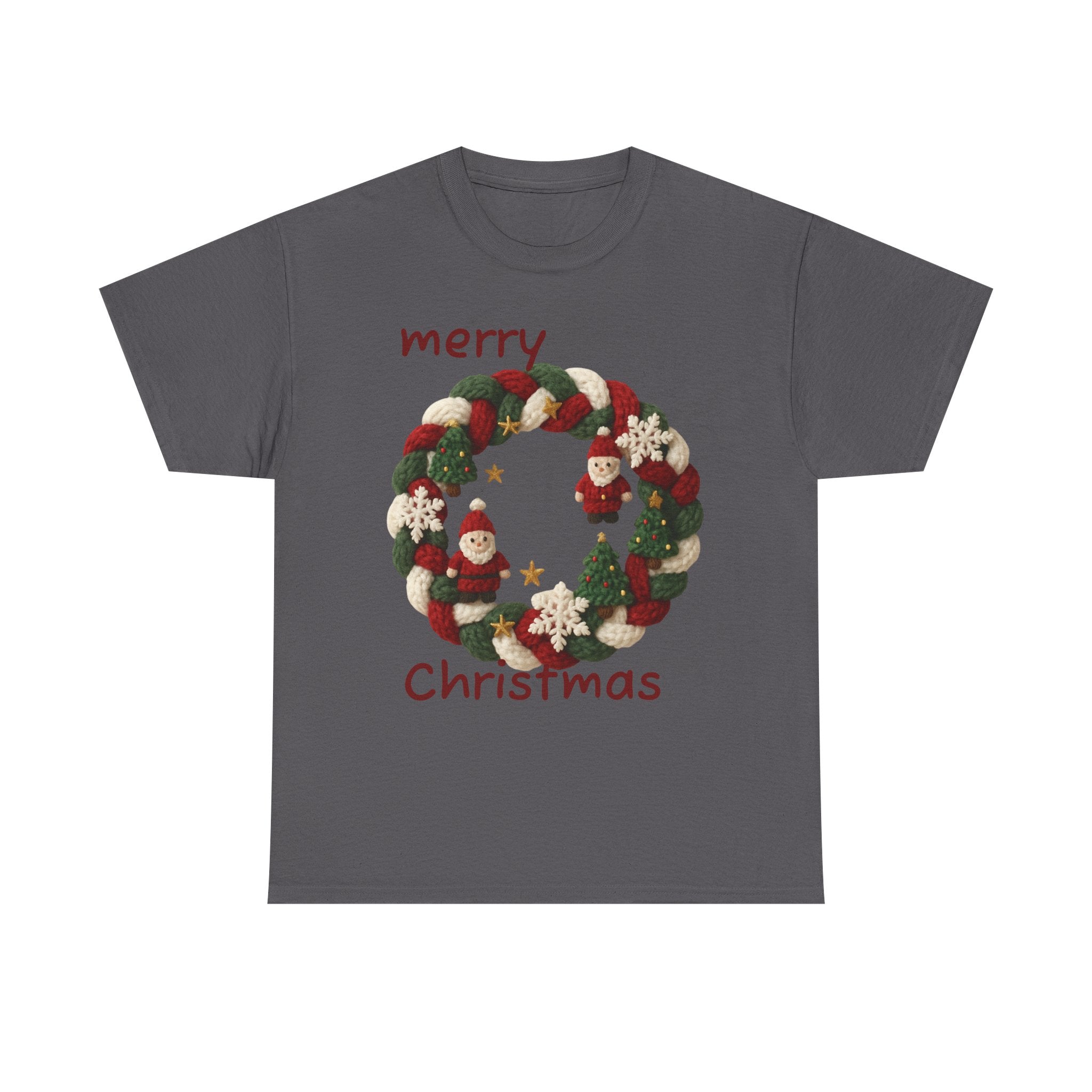 Unisex Heavy Cotton Tee, T-shirt, Christmas T-shirt