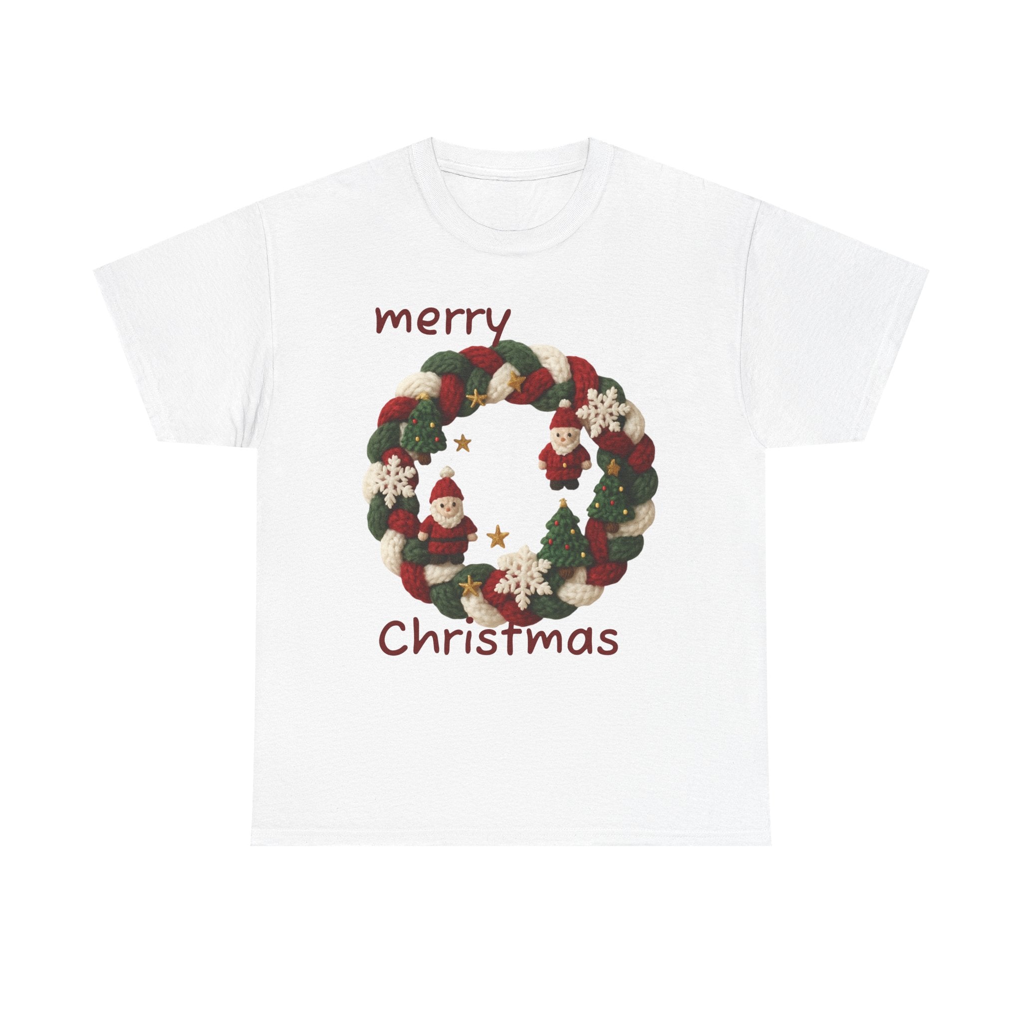 Unisex Heavy Cotton Tee, T-shirt, Christmas T-shirt