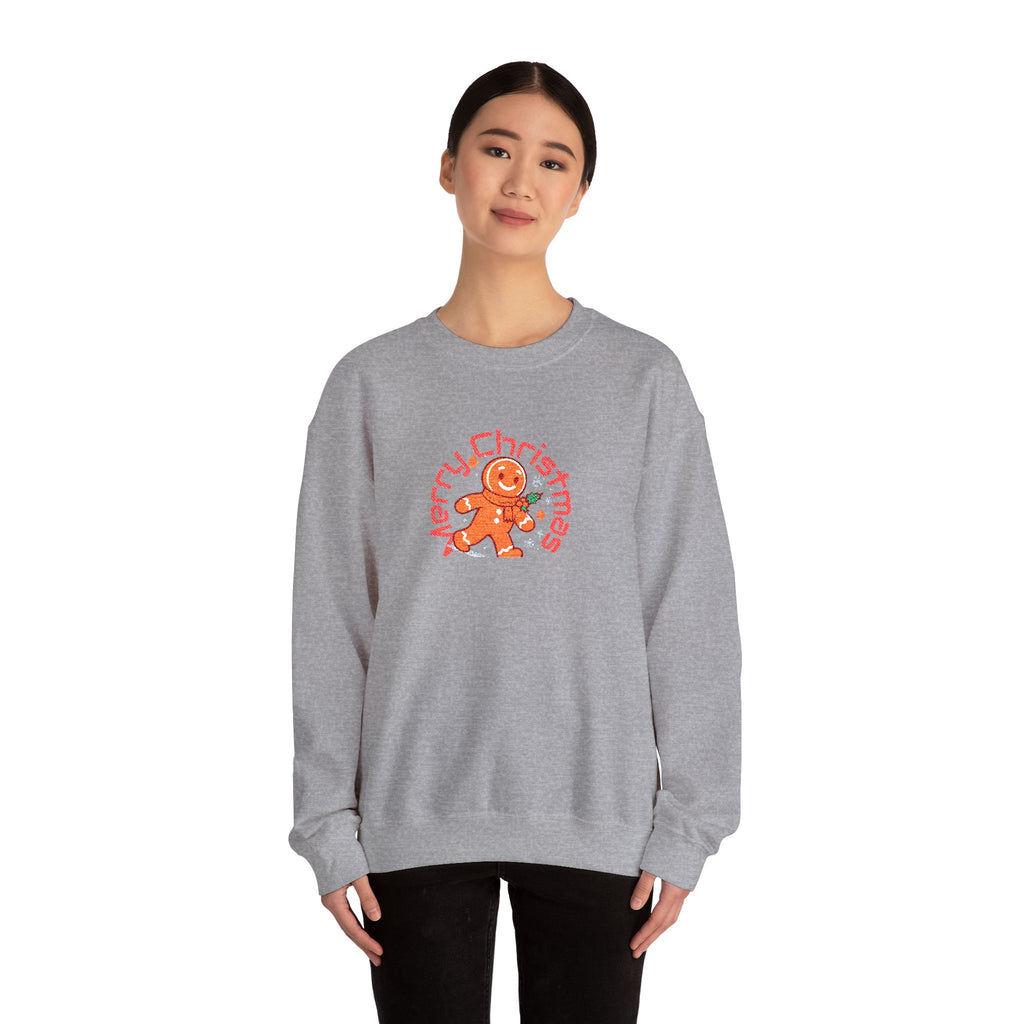 Merry Christmas Crewneck Sweatshirt, Cozy Holiday Apparel, Unisex Sweatshirt, Gift for Him/Her, Festive Winter Clothing